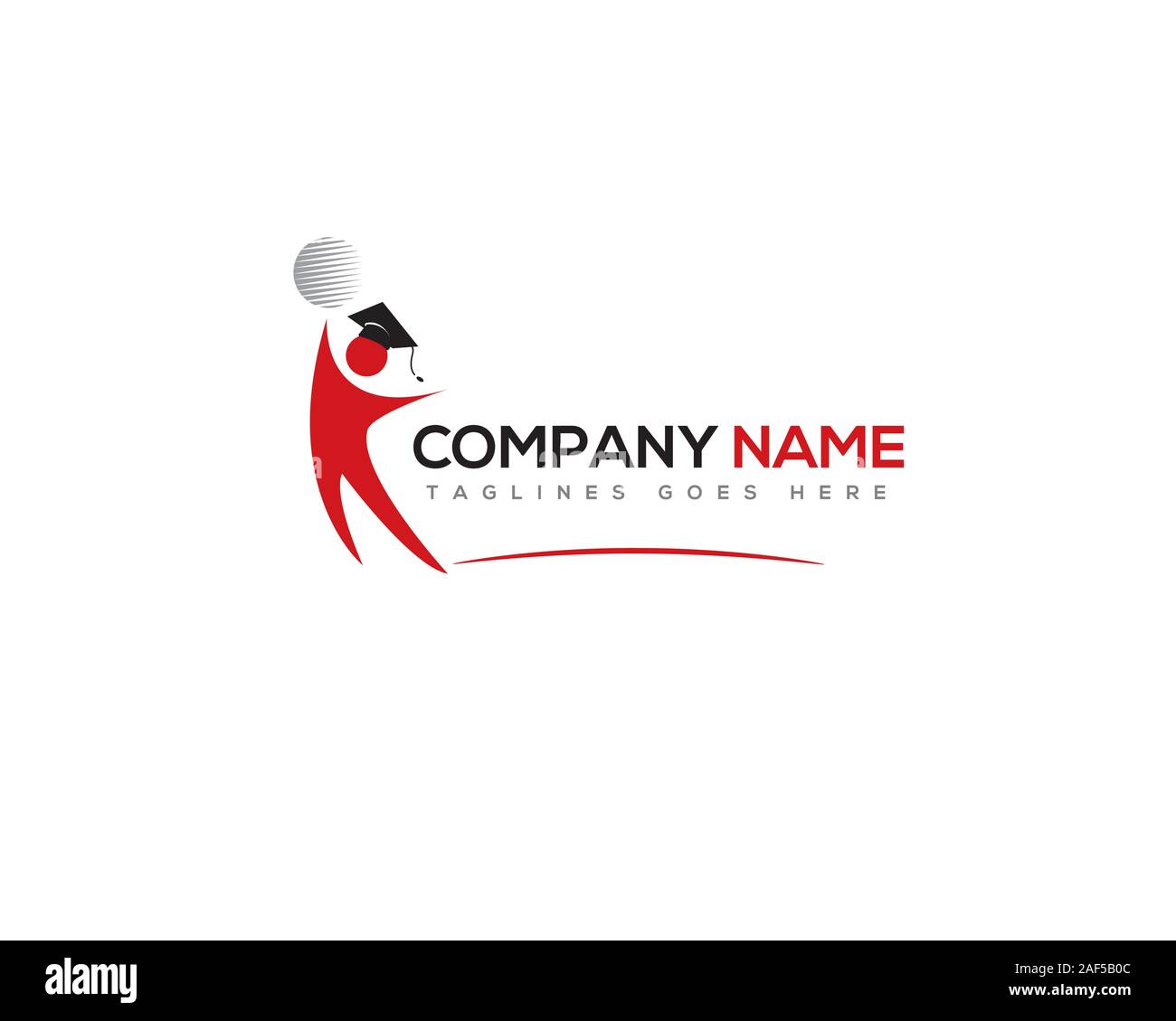 student reach the world logo Stock Vector