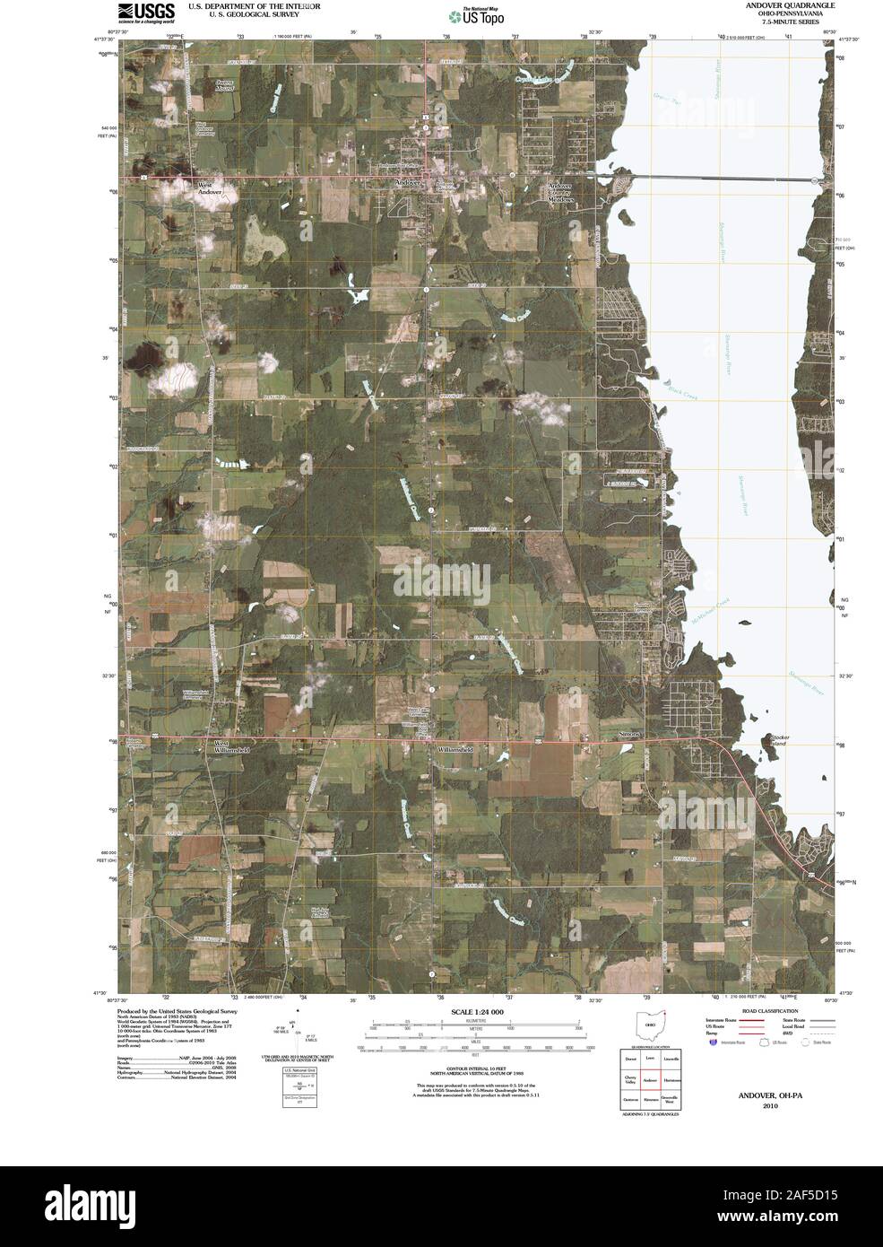 Andover map hires stock photography and images Alamy