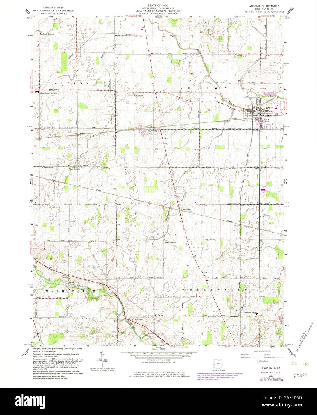 Map of ansonia hires stock photography and images Alamy