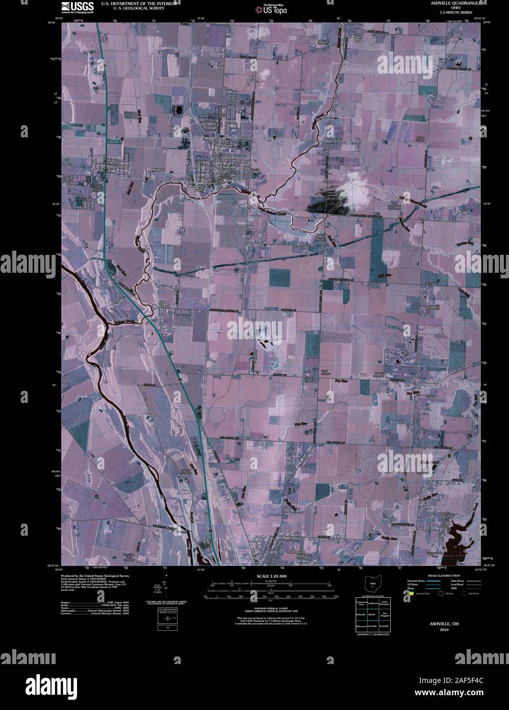 Map of ashville hires stock photography and images Alamy