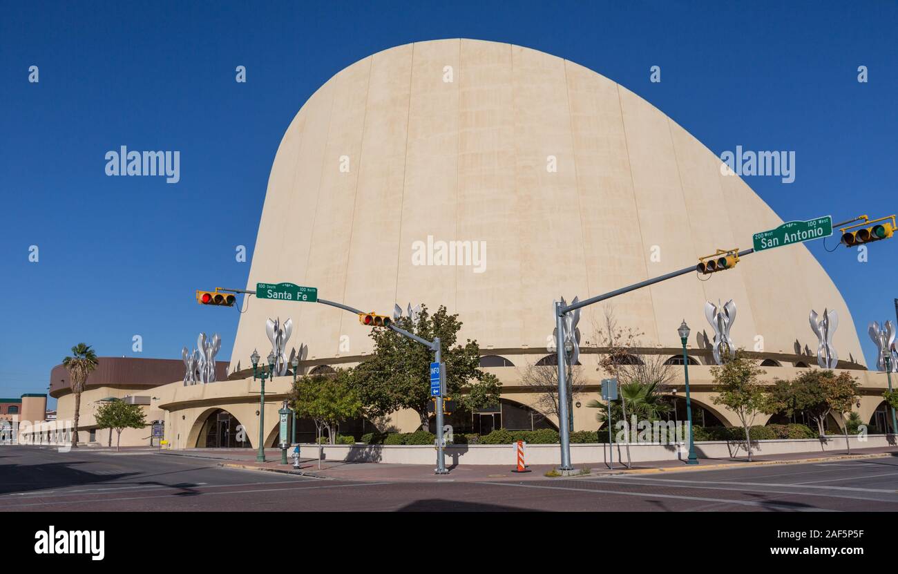 El Paso, Texas. Convention Center. Stock Photo