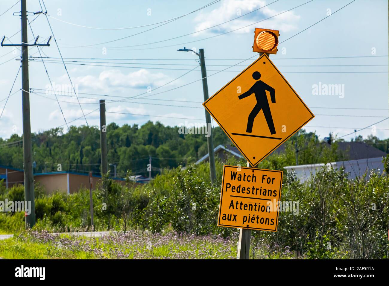 French Canadian Sign High Resolution Stock Photography and Images - Alamy
