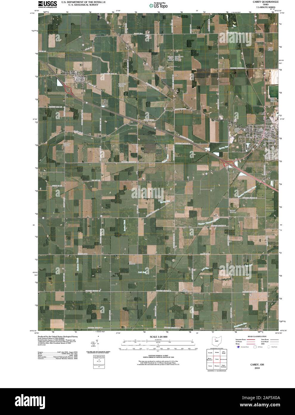 Carey map hires stock photography and images Alamy