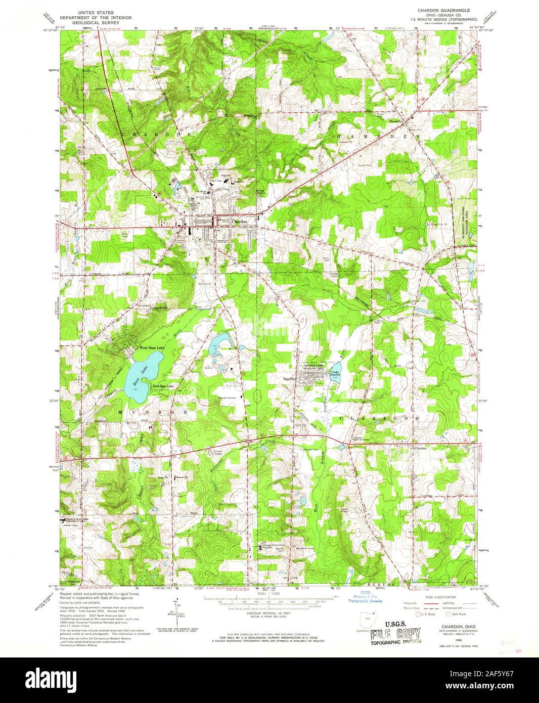Chardon map Cut Out Stock Images & Pictures Alamy