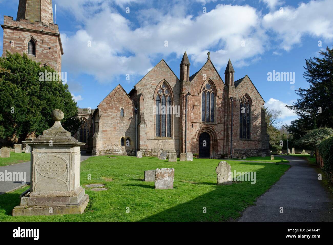 St Michaels & All Saints Church, Ledbury, Herefordshire Stock Photo