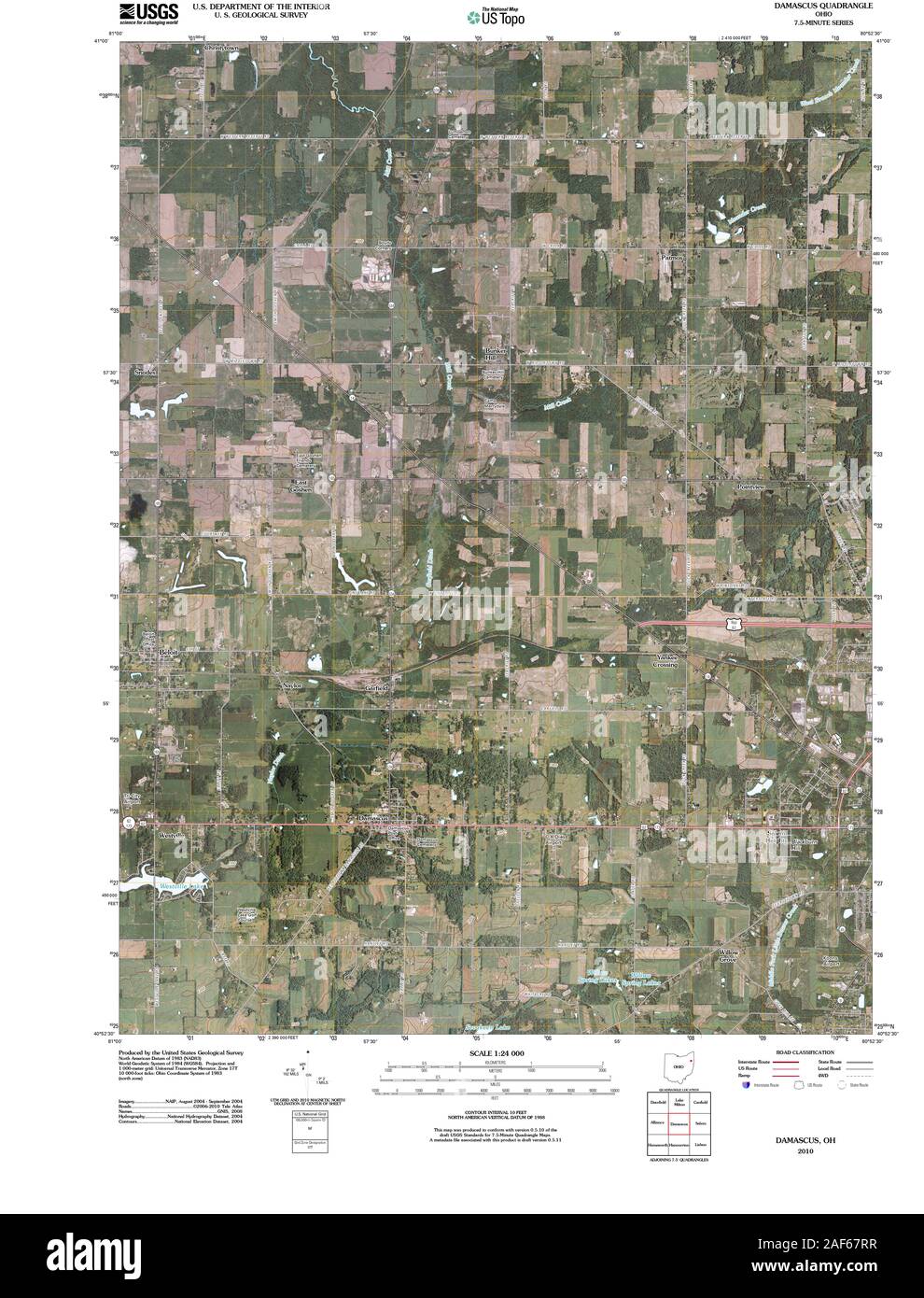 Map of damascus Cut Out Stock Images & Pictures Alamy
