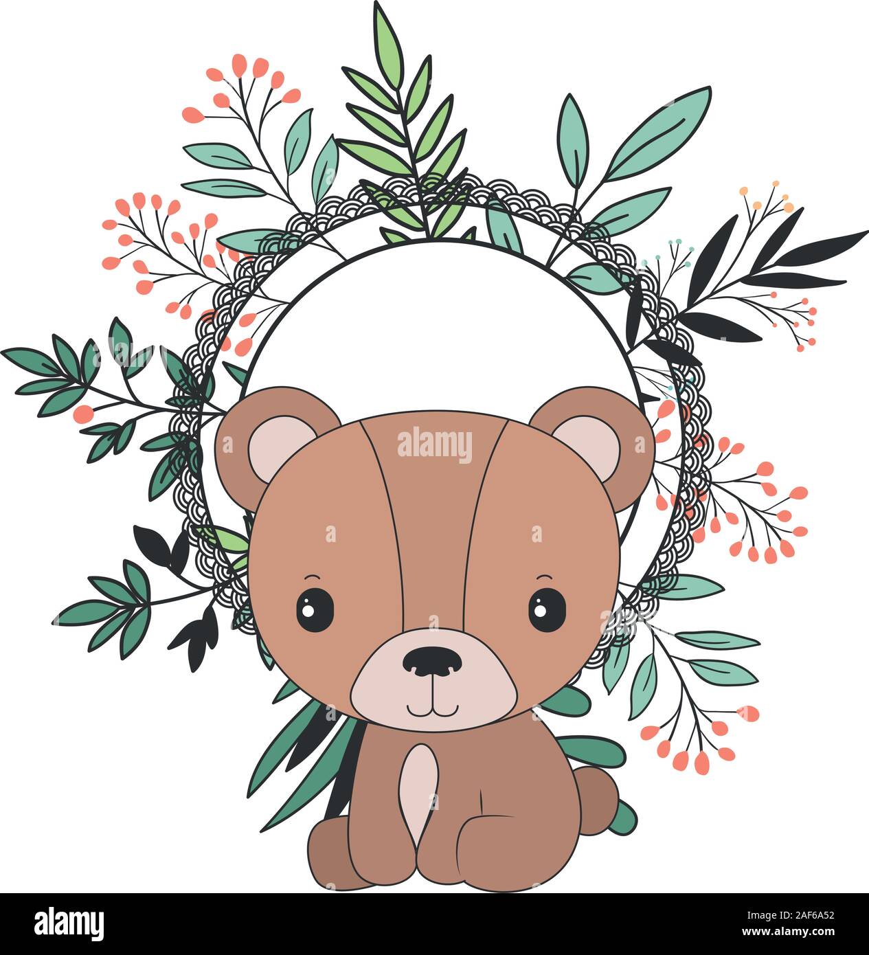 Isolated cute bear cartoon vector design Stock Vector Image & Art - Alamy