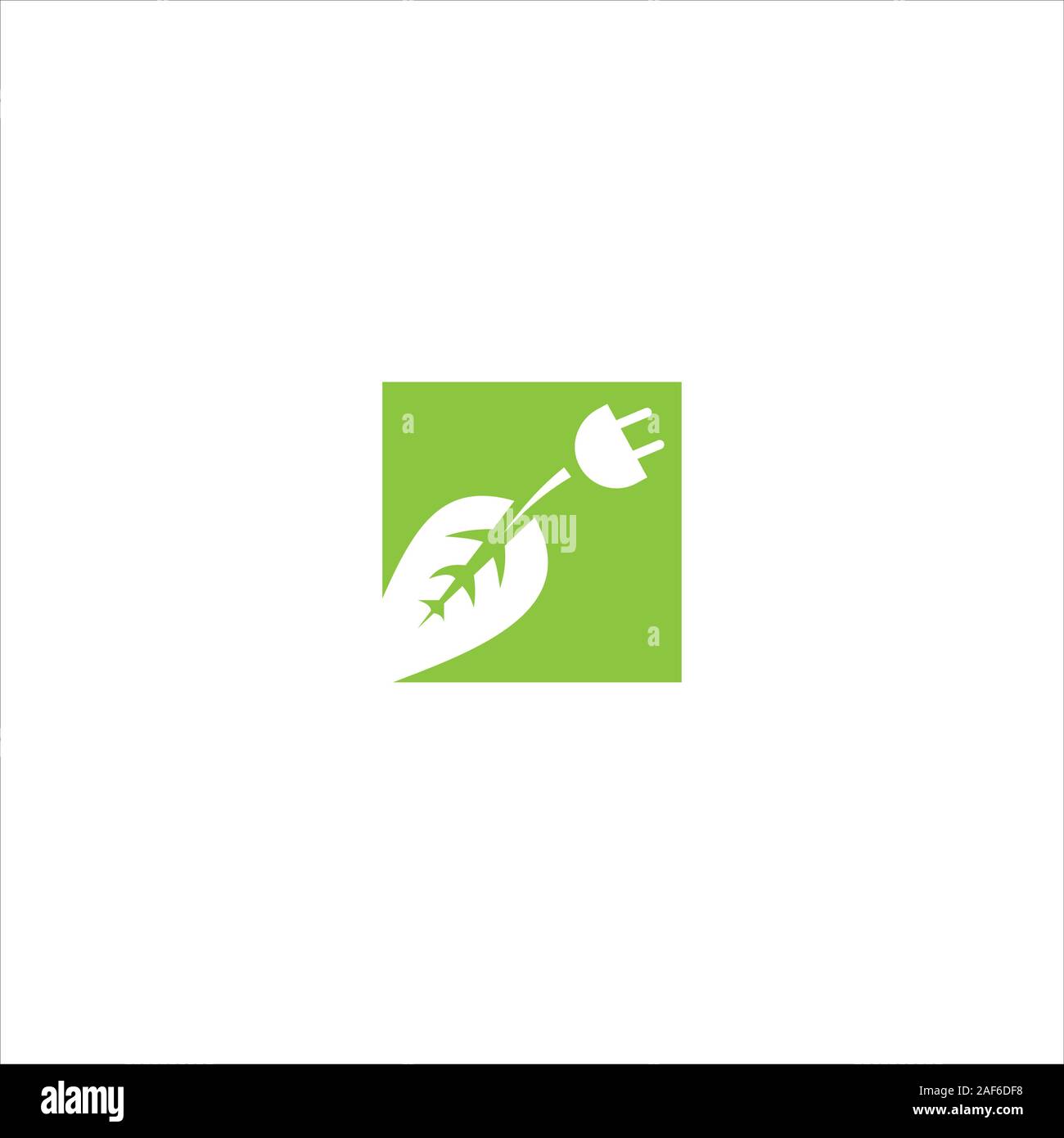 Green Energy Logo Design Template Stock Vector Image & Art - Alamy