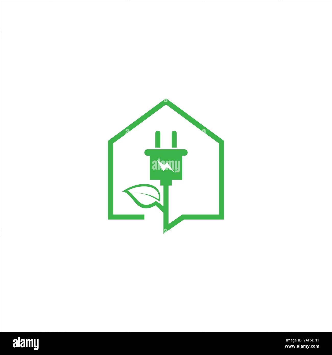 Green Energy Logo Design Template Stock Vector Image & Art - Alamy