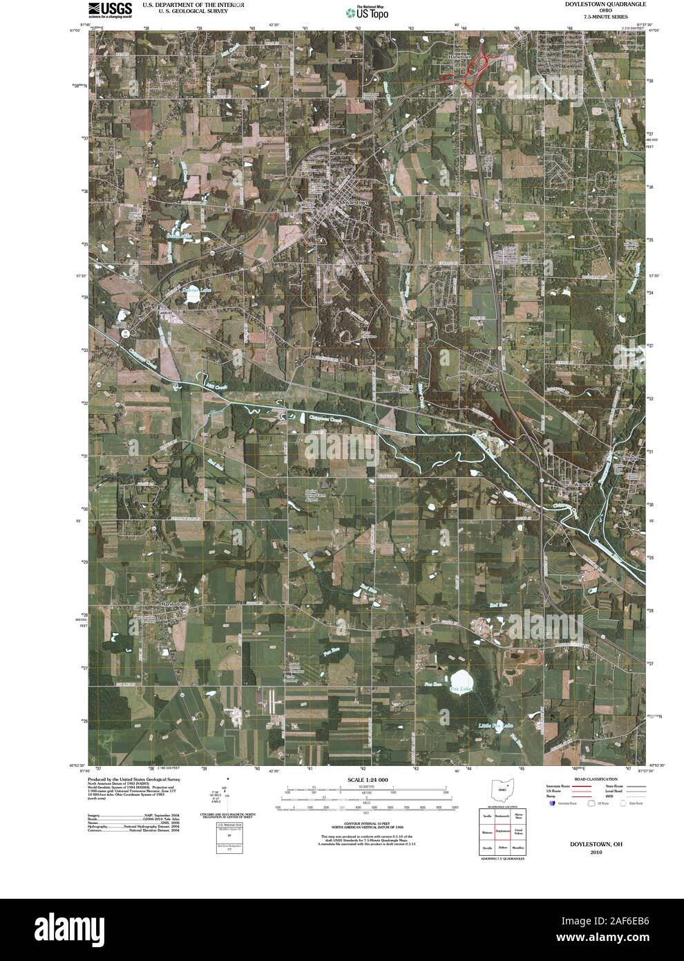 Doylestown map Cut Out Stock Images & Pictures Alamy