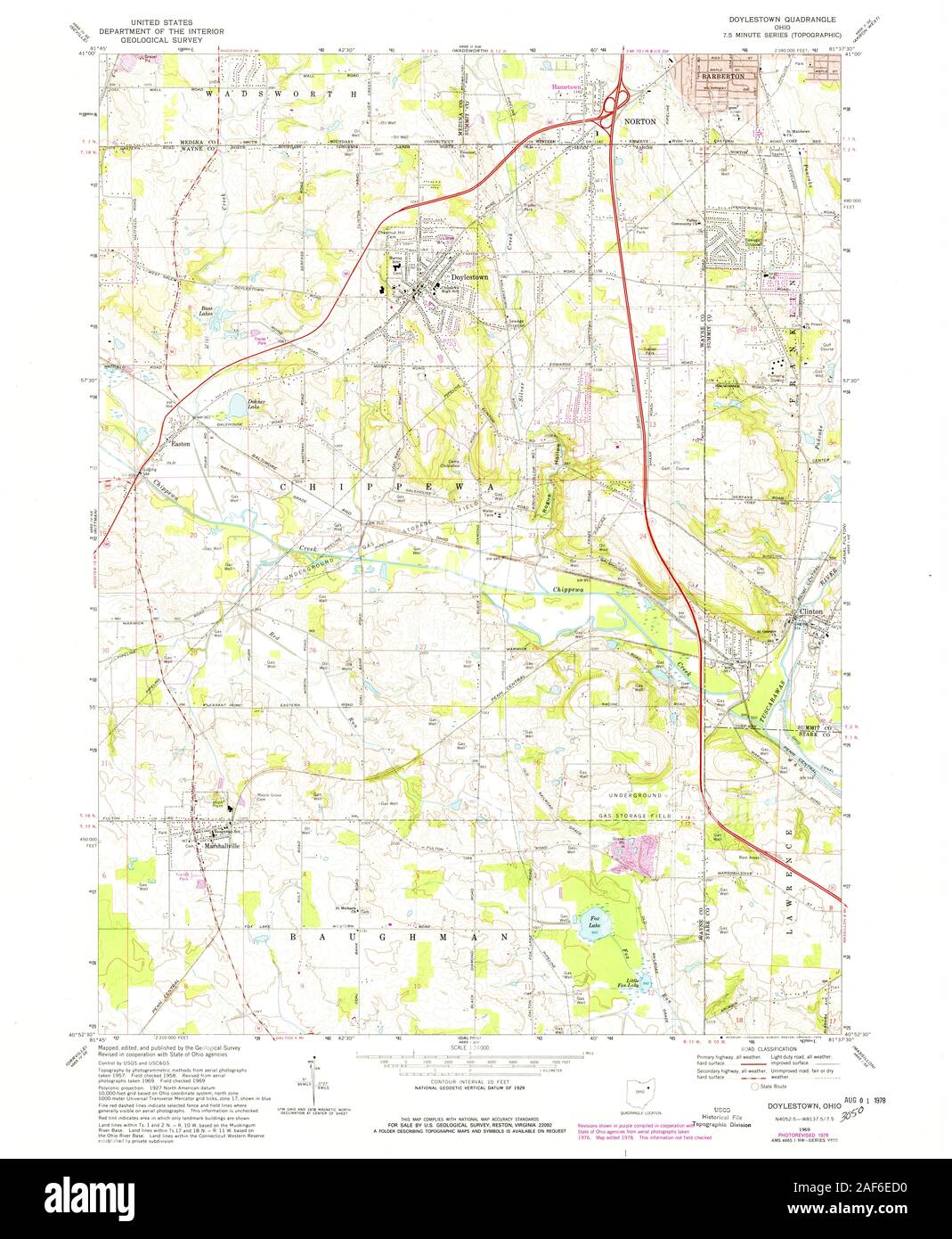 Map of doylestown hires stock photography and images Alamy