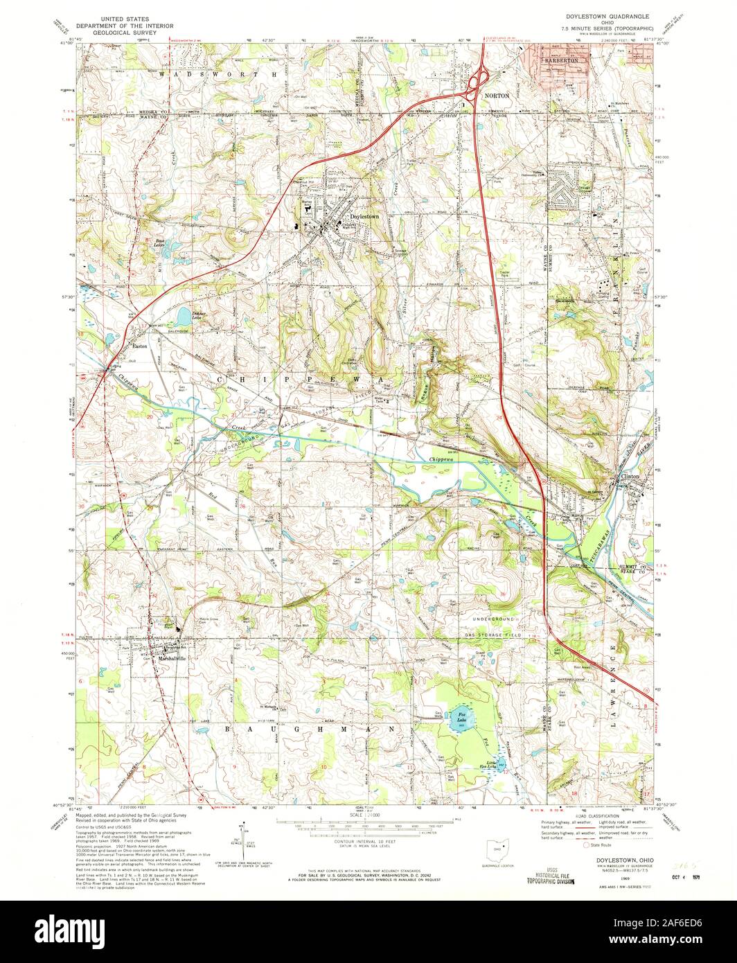 Map of doylestown Cut Out Stock Images & Pictures Alamy