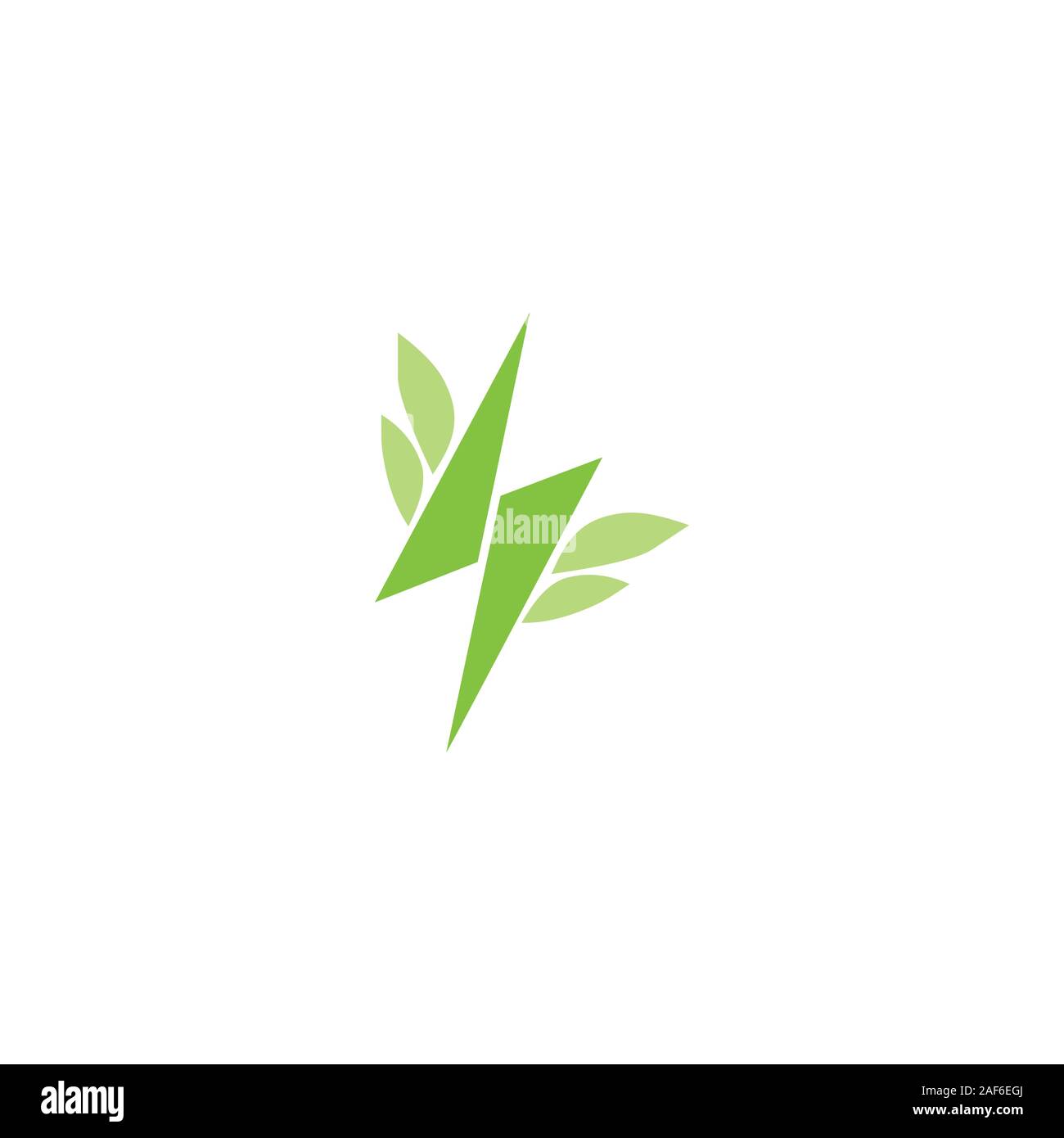 Green Energy Logo Design Template Stock Vector Image & Art - Alamy
