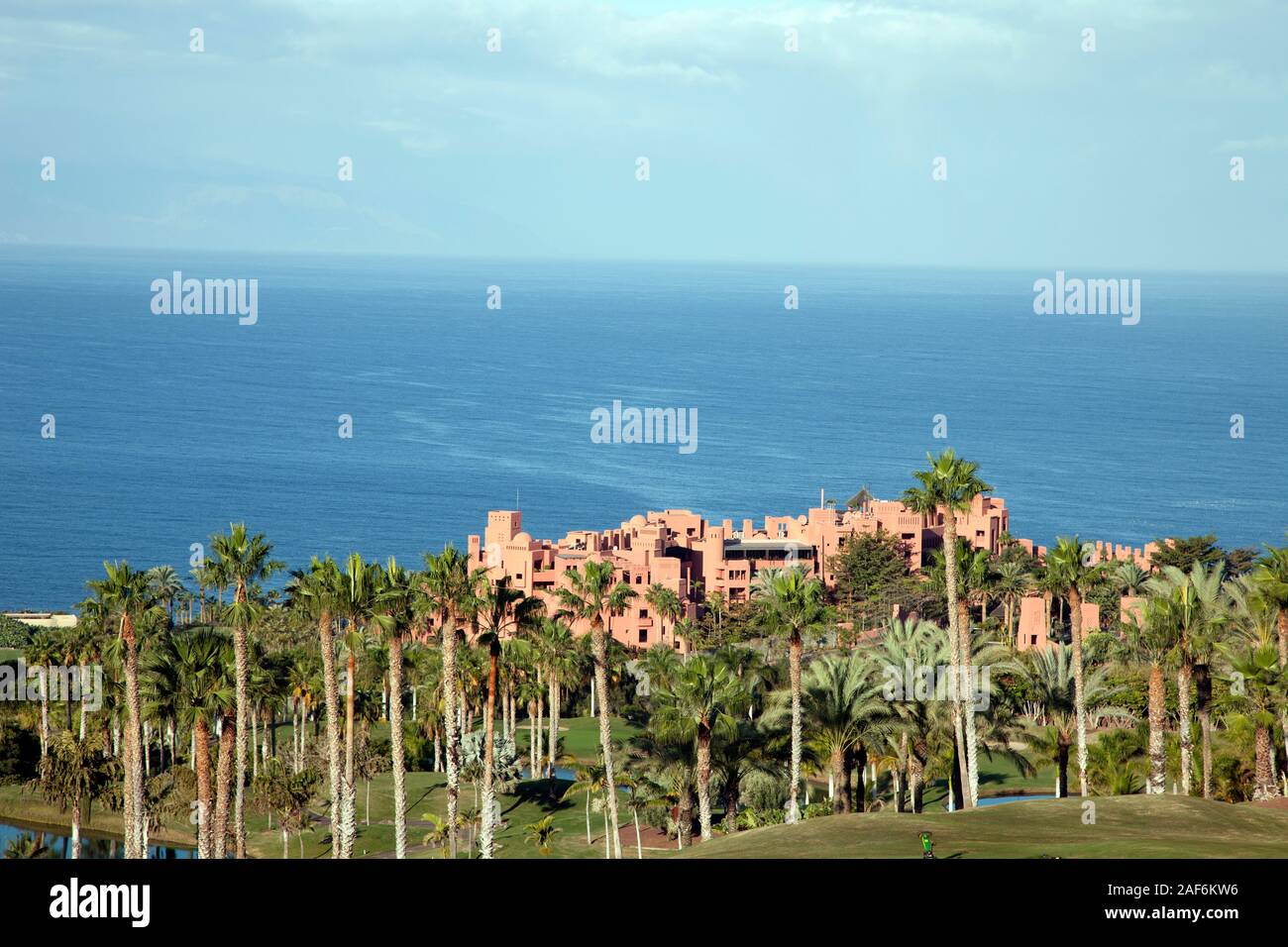 Ritz-Carlton Hotel, 5 star hotel, Tenerife, Canary Islands Stock Photo