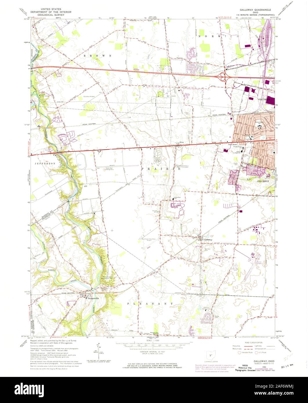 Map of galloway Cut Out Stock Images & Pictures Alamy