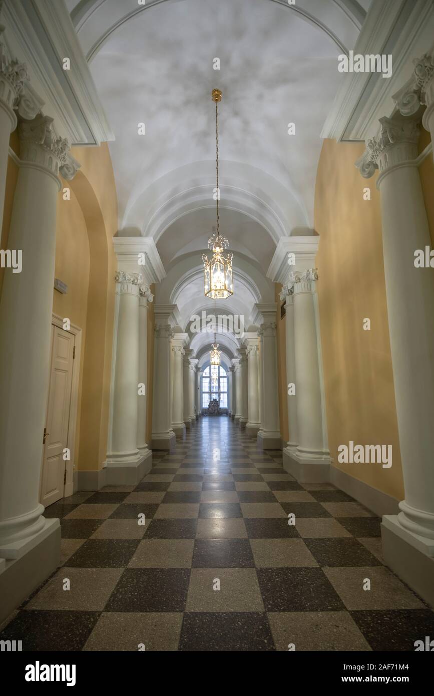 Inside Interior Of The Hermitage Russian State Museum Amazing