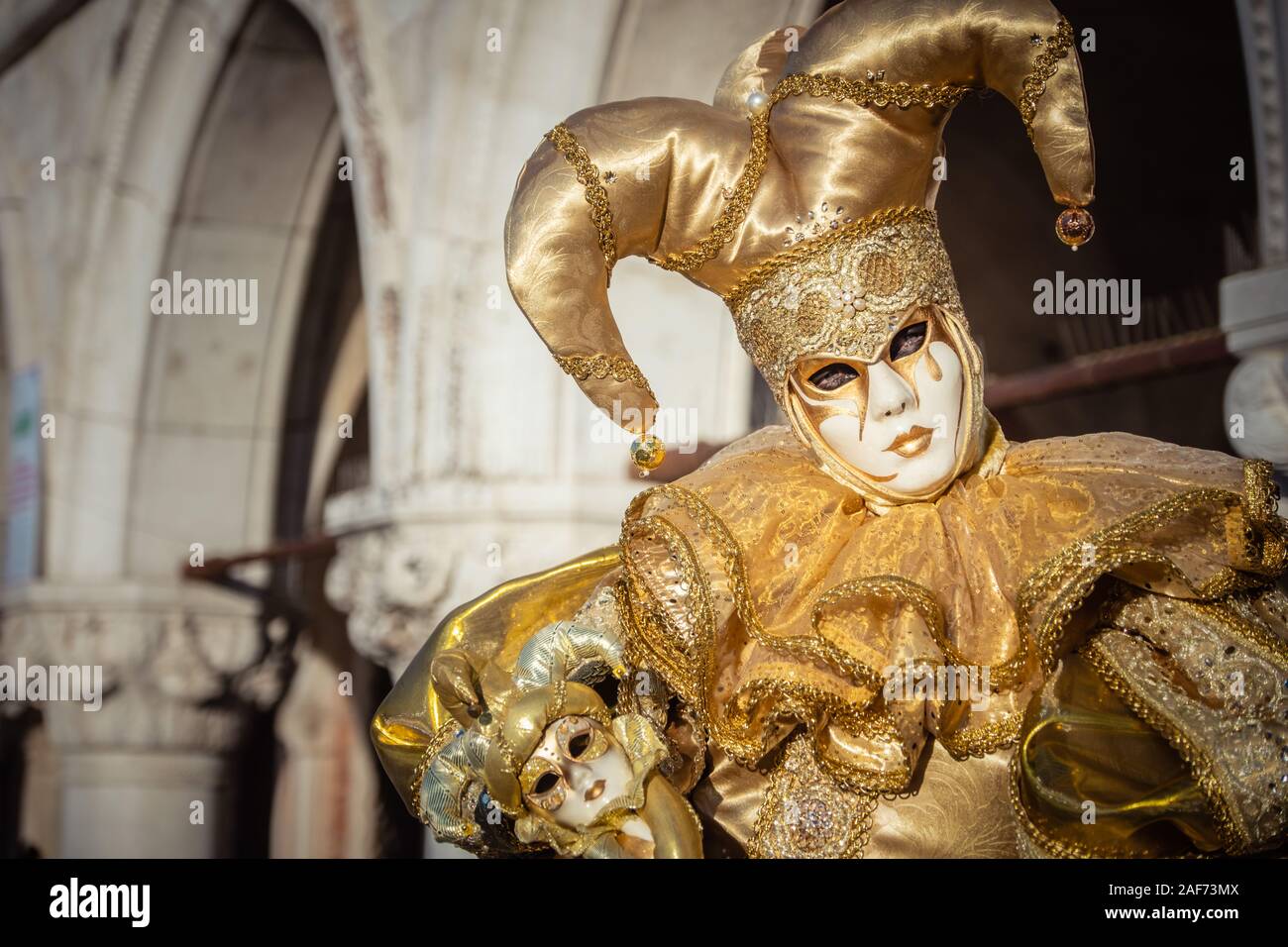 From the Venice Carnival Stock Photo