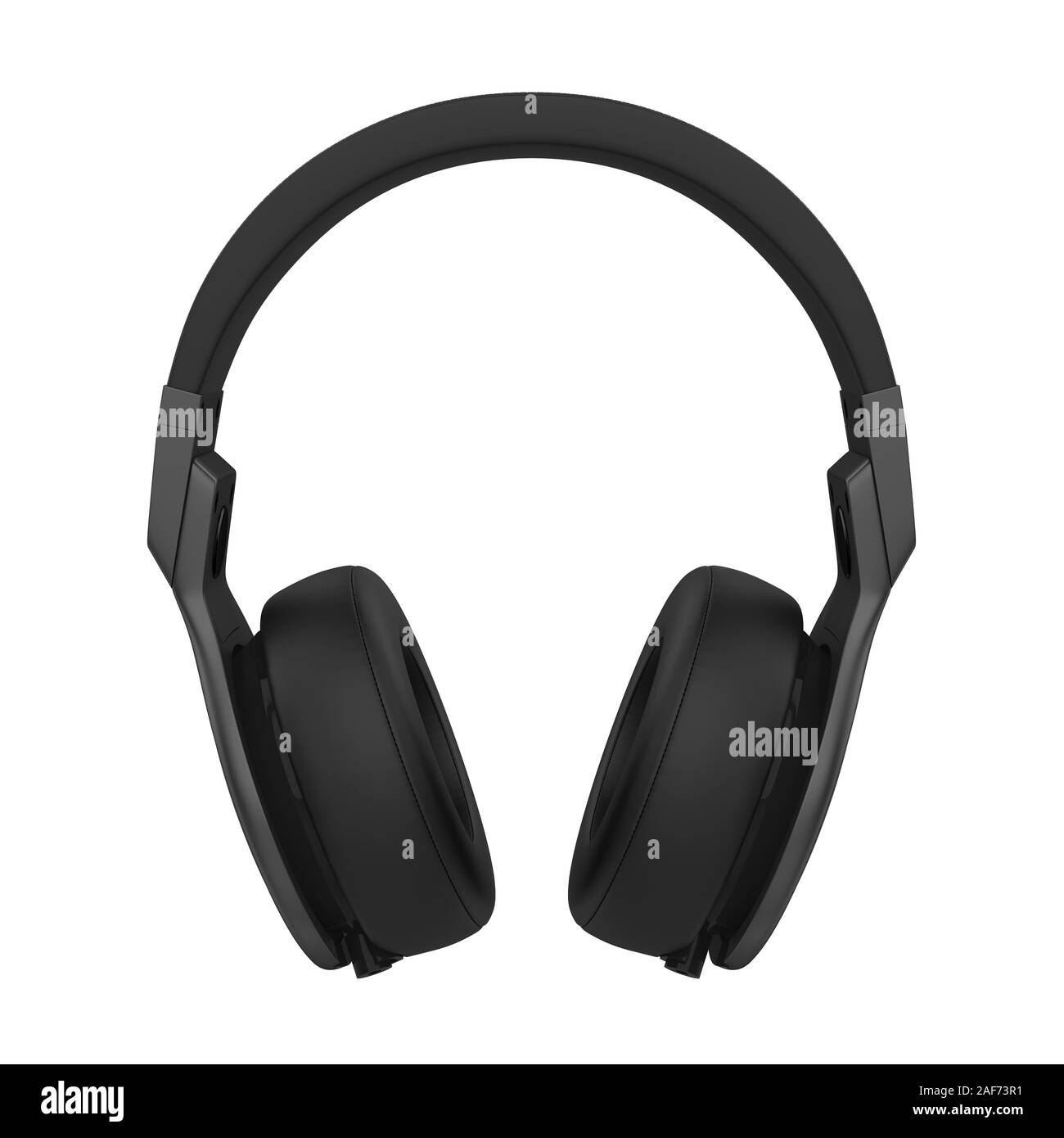 Black render 3d headphone hires stock photography and images Alamy