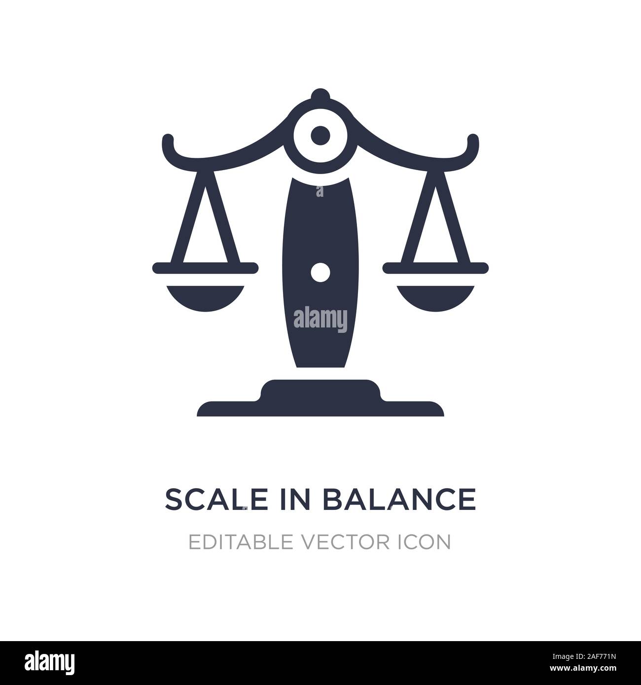 Vector illustration, flat design. Balance scale icon Stock Vector Image &  Art - Alamy
