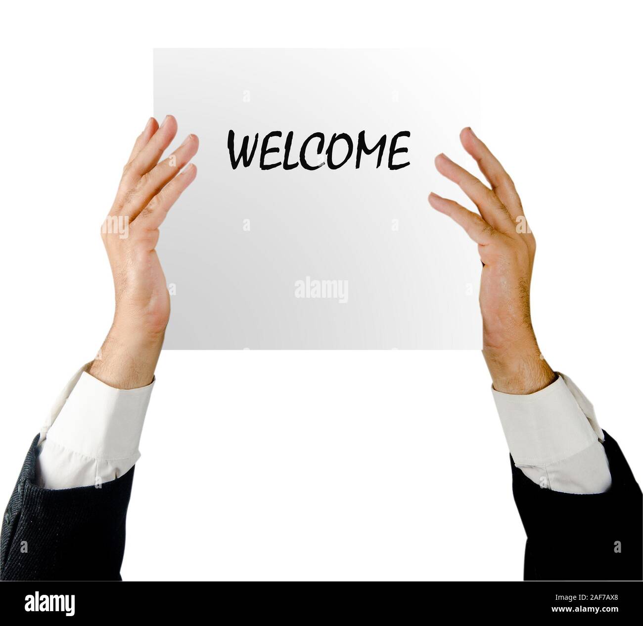 Arm welcome hi-res stock photography and images - Alamy
