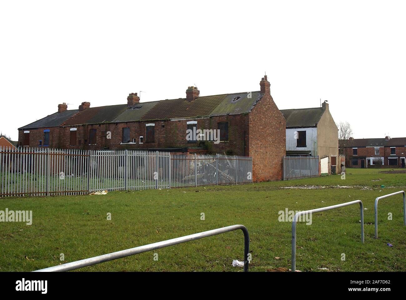 Kingston upon Hull, slum housing Stock Photo Alamy