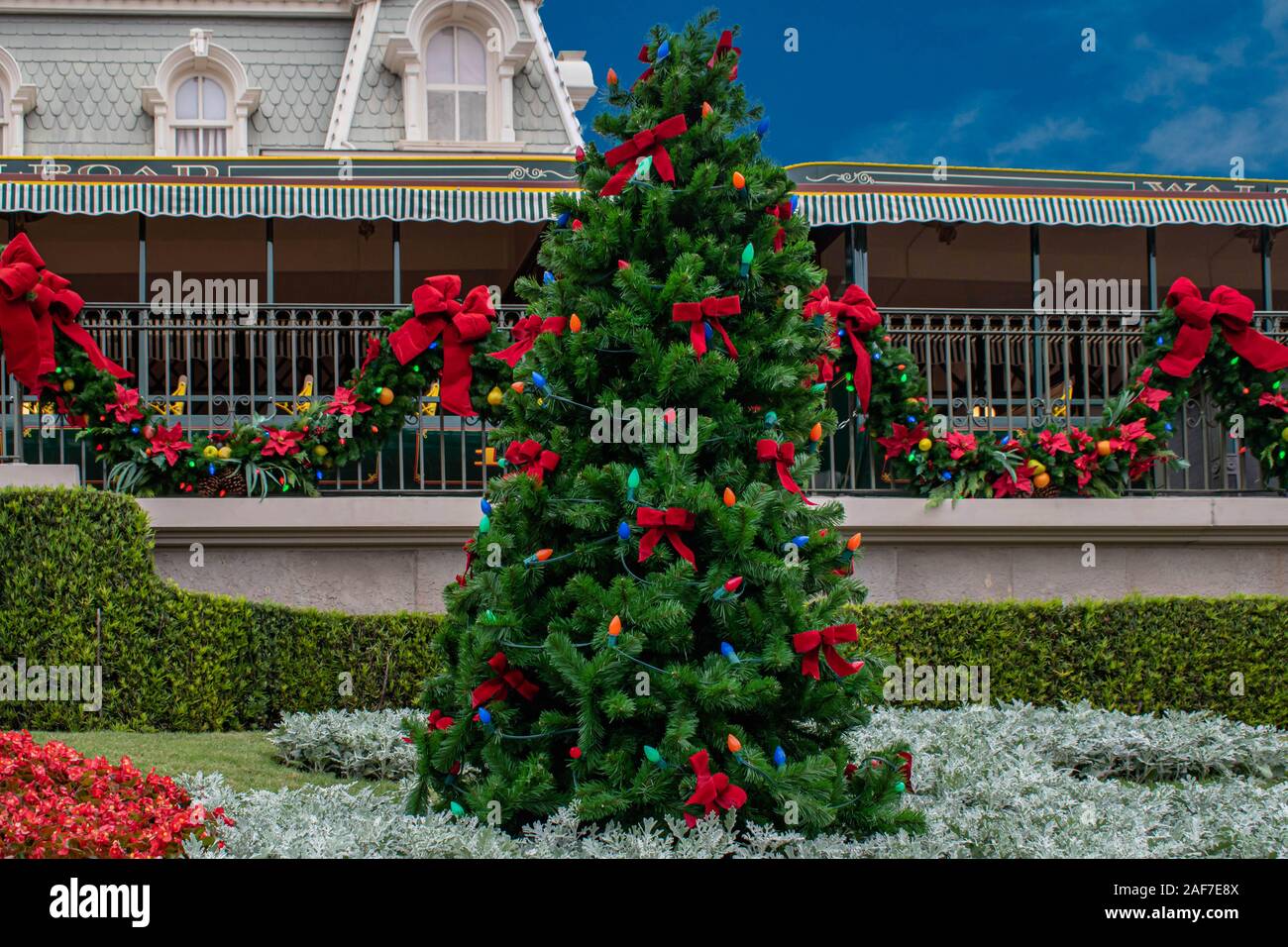 Orlando Florida November 15 2019 Partial View Of Vintage Train