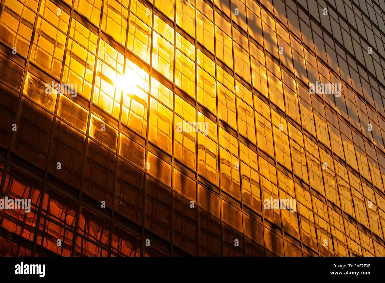 Gold glass building hires stock photography and images Alamy