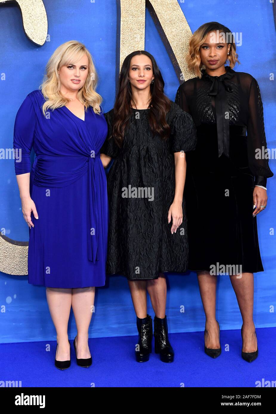 Rebel Wilson (left), Francesca Hayward and Jennifer Hudson attending