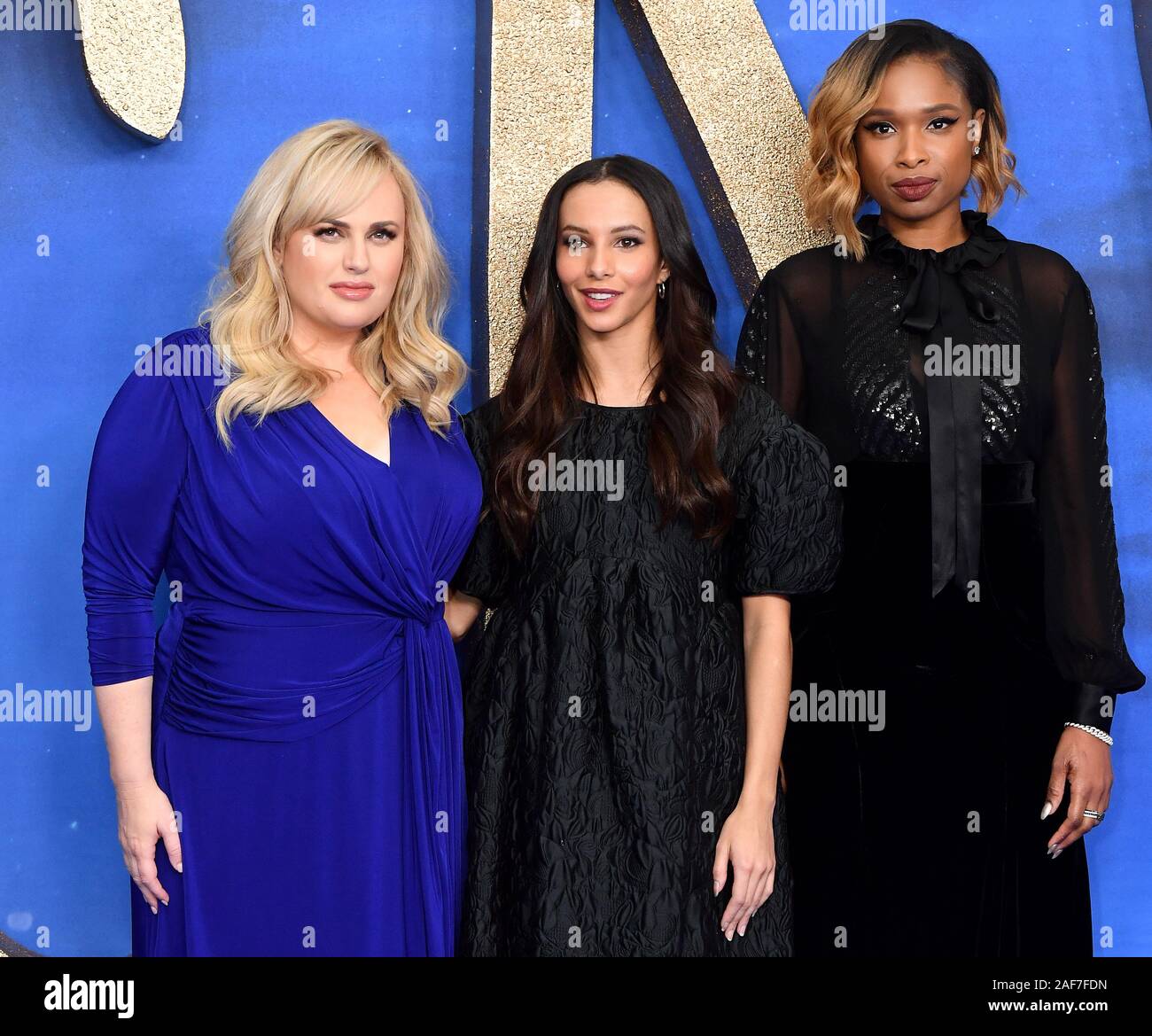 Rebel Wilson (left), Francesca Hayward and Jennifer Hudson attending