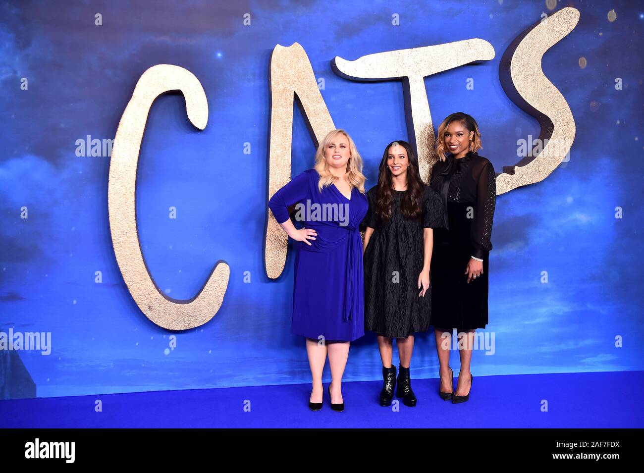 Rebel Wilson (left), Francesca Hayward and Jennifer Hudson attending