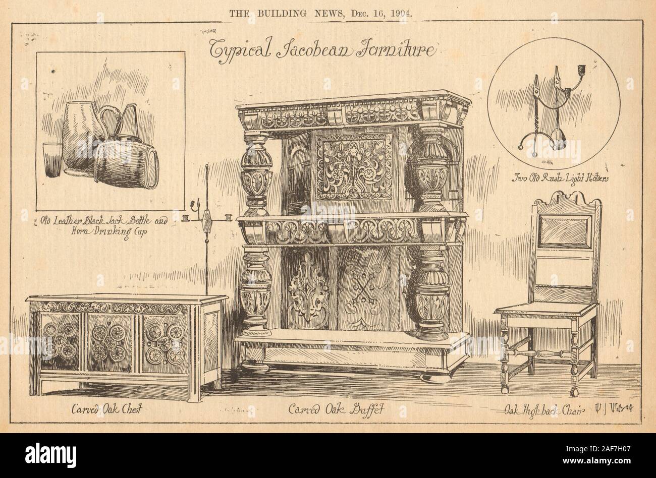 Jacobean Chair History