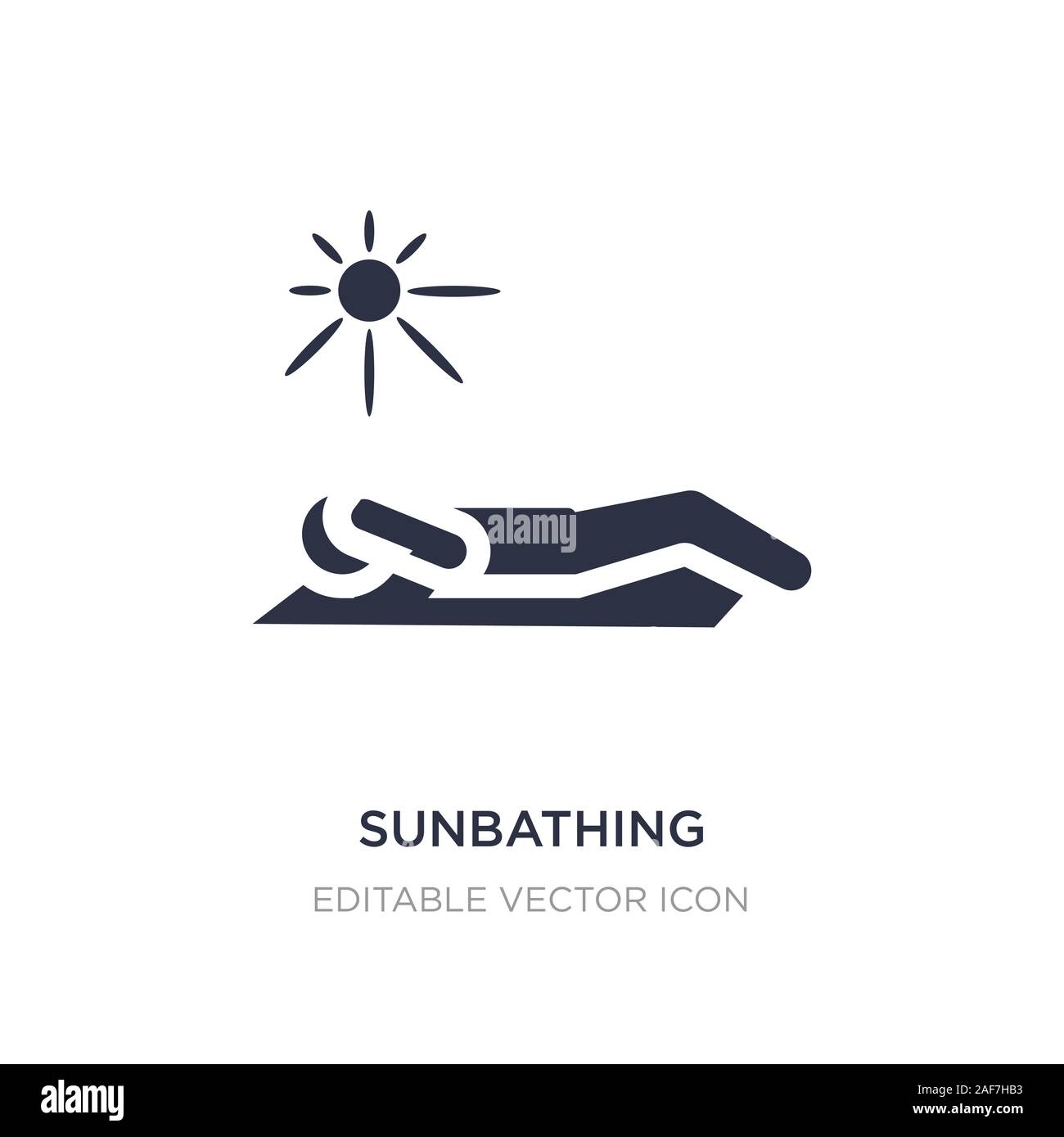 Sunbath sunbathe sunbathing Stock Vector Images Alamy