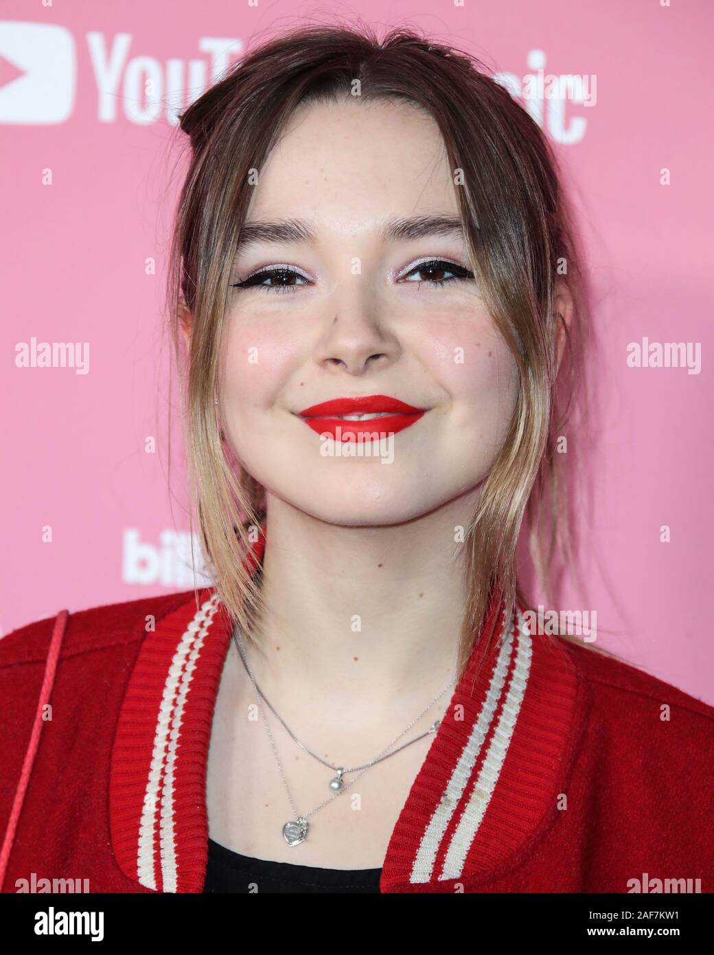 HOLLYWOOD, LOS ANGELES, CALIFORNIA, USA - DECEMBER 12: Musician Lydia