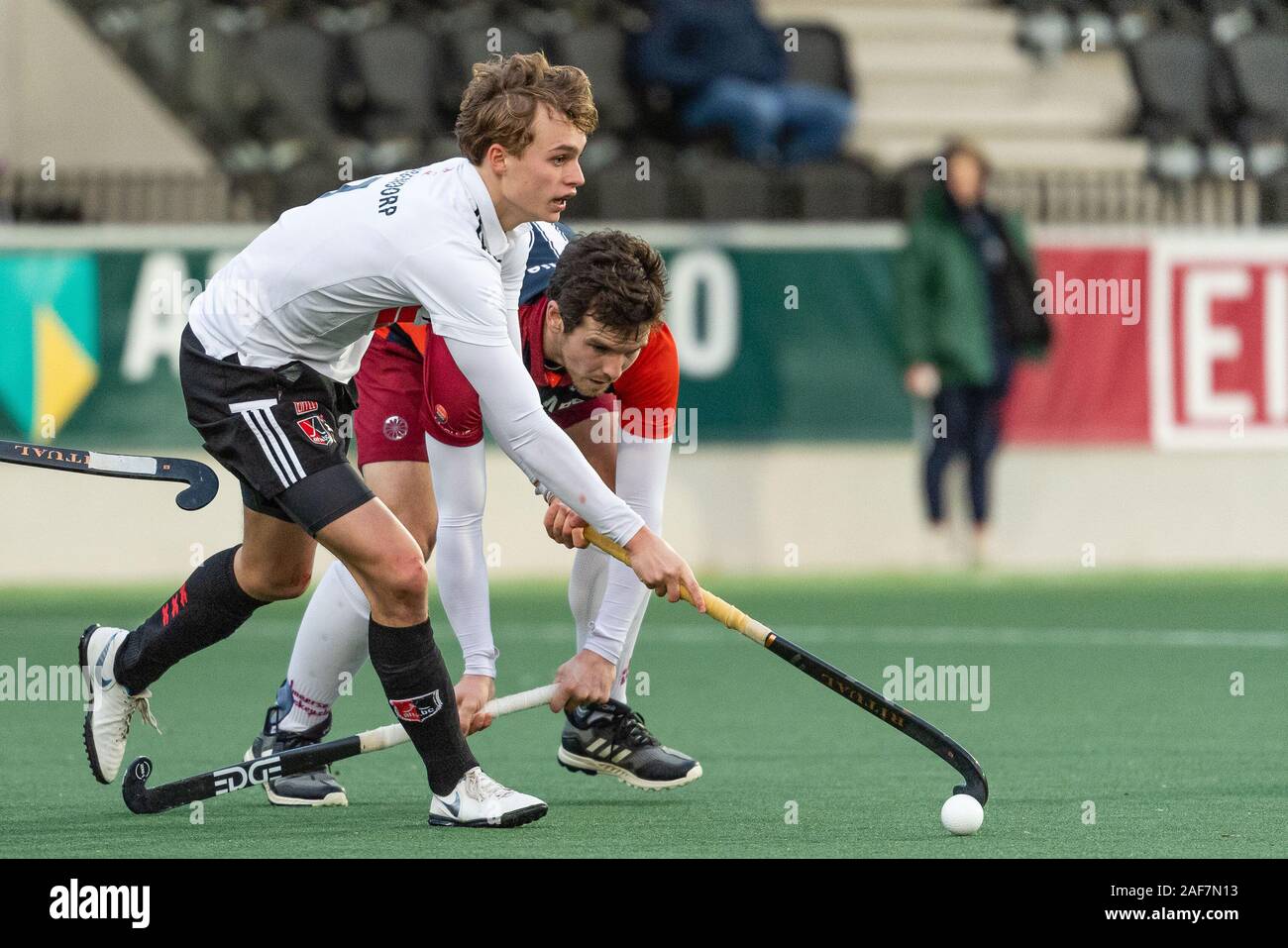 Amstelveen, Netherlands. 08th Dec, 2019. AMSTELVEEN, 08122019, Hoofdklasse Hockey Heren