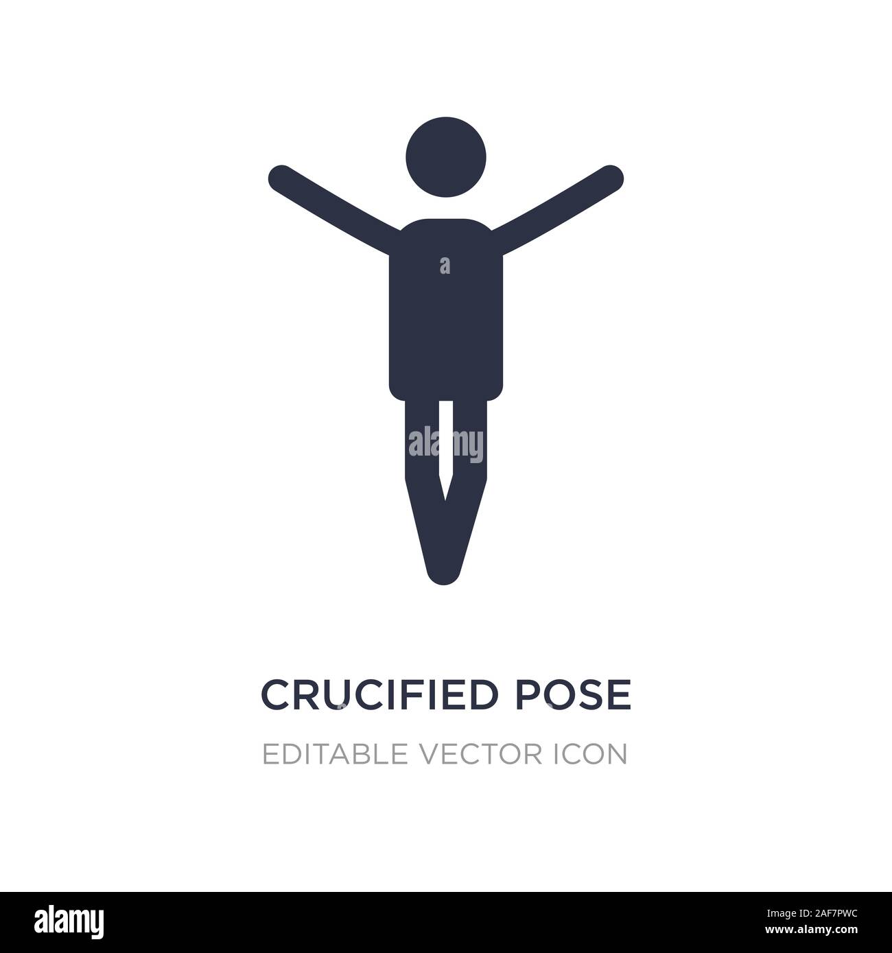 Crucified pose Stock Vector Images - Alamy