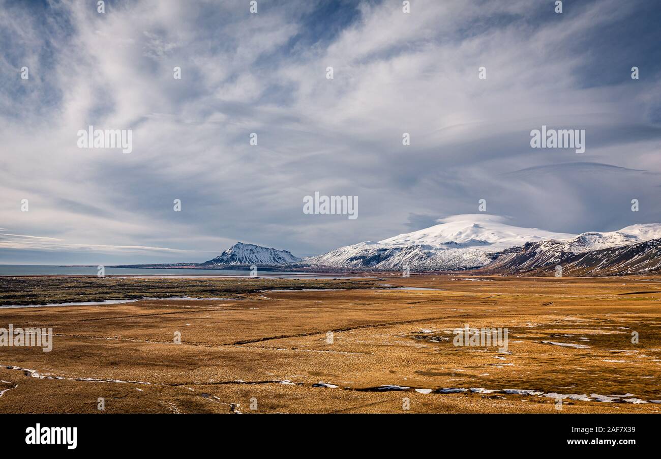 Landscape of Iceland Stock Photo
