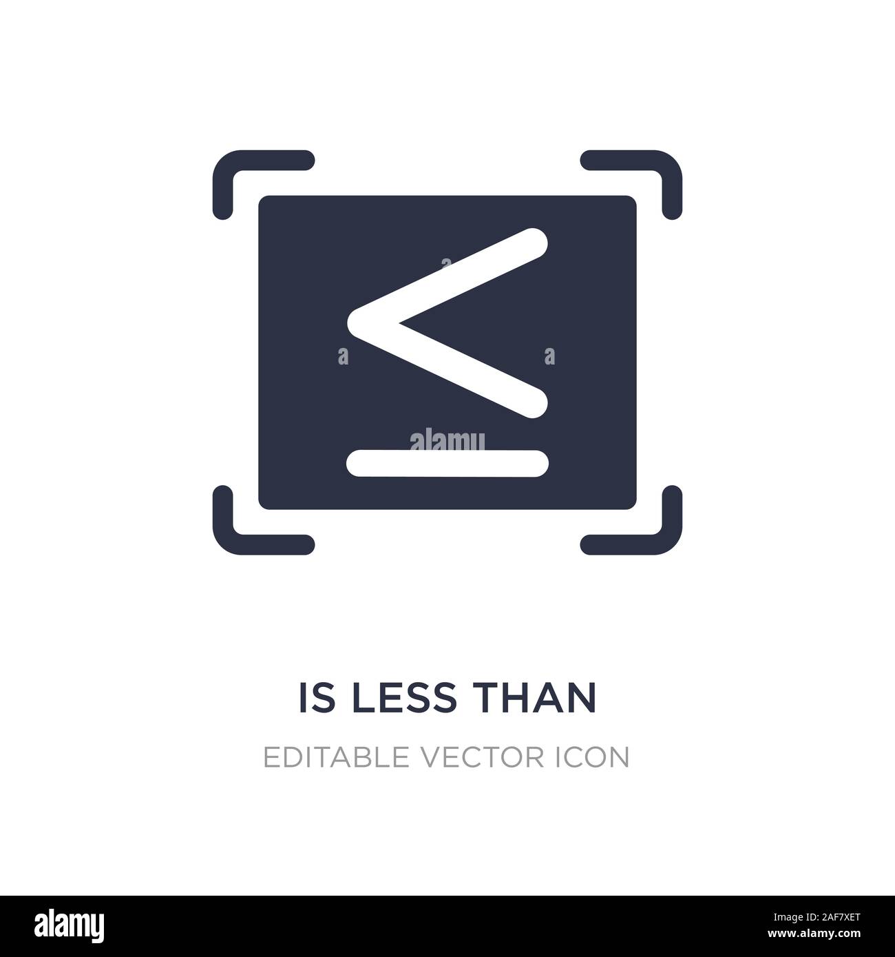Blue In Less Than Symbol