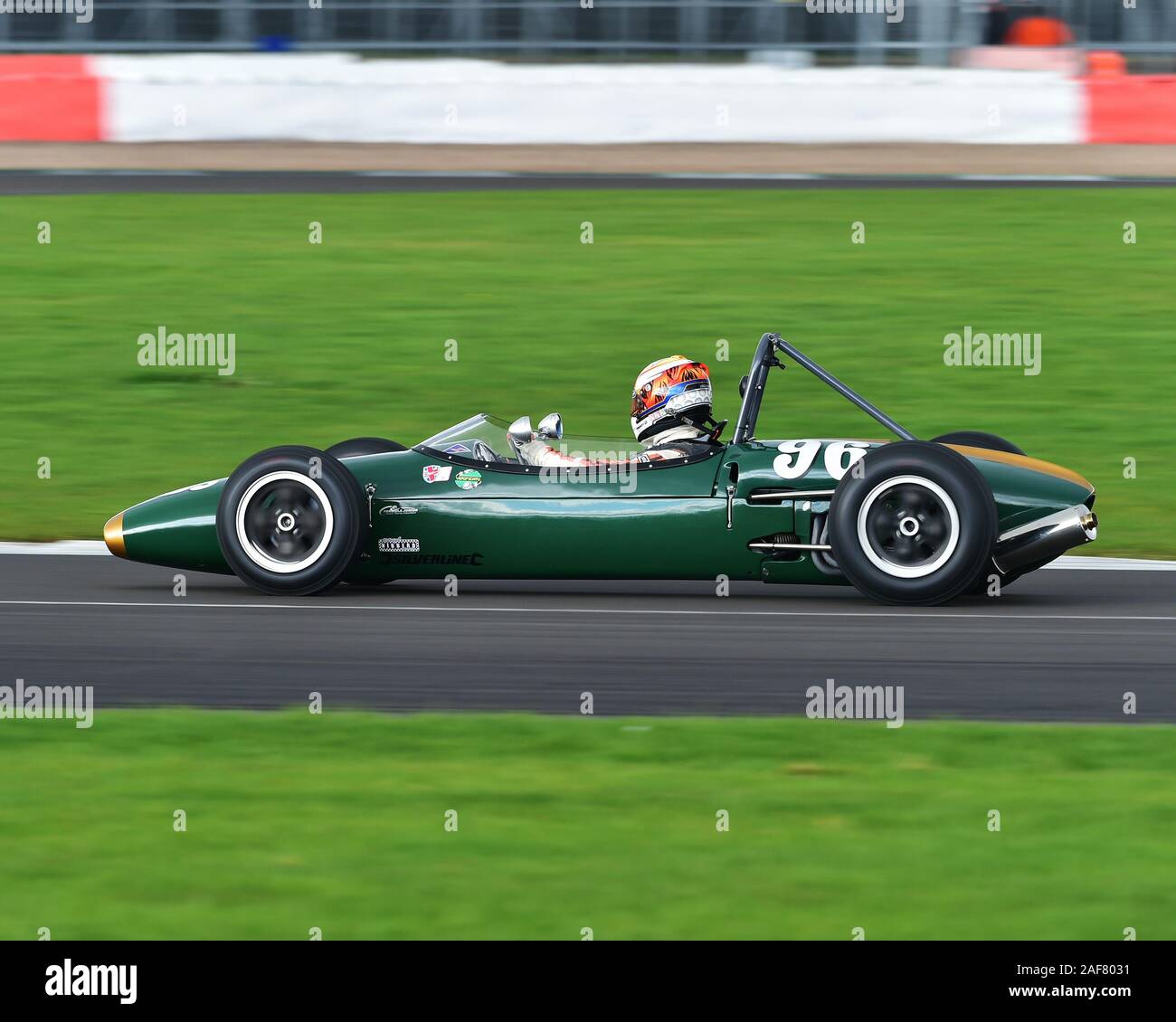 Timothy de Silva, Brabham BT2, FJHRA, Historic Formula Junior Rear ...