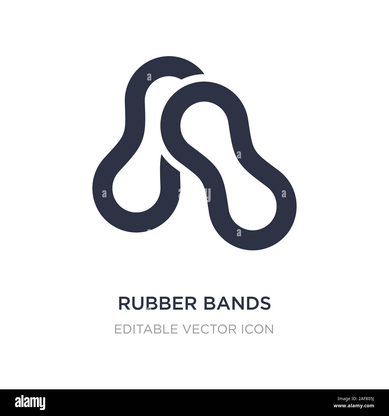 Rubber band logo discount
