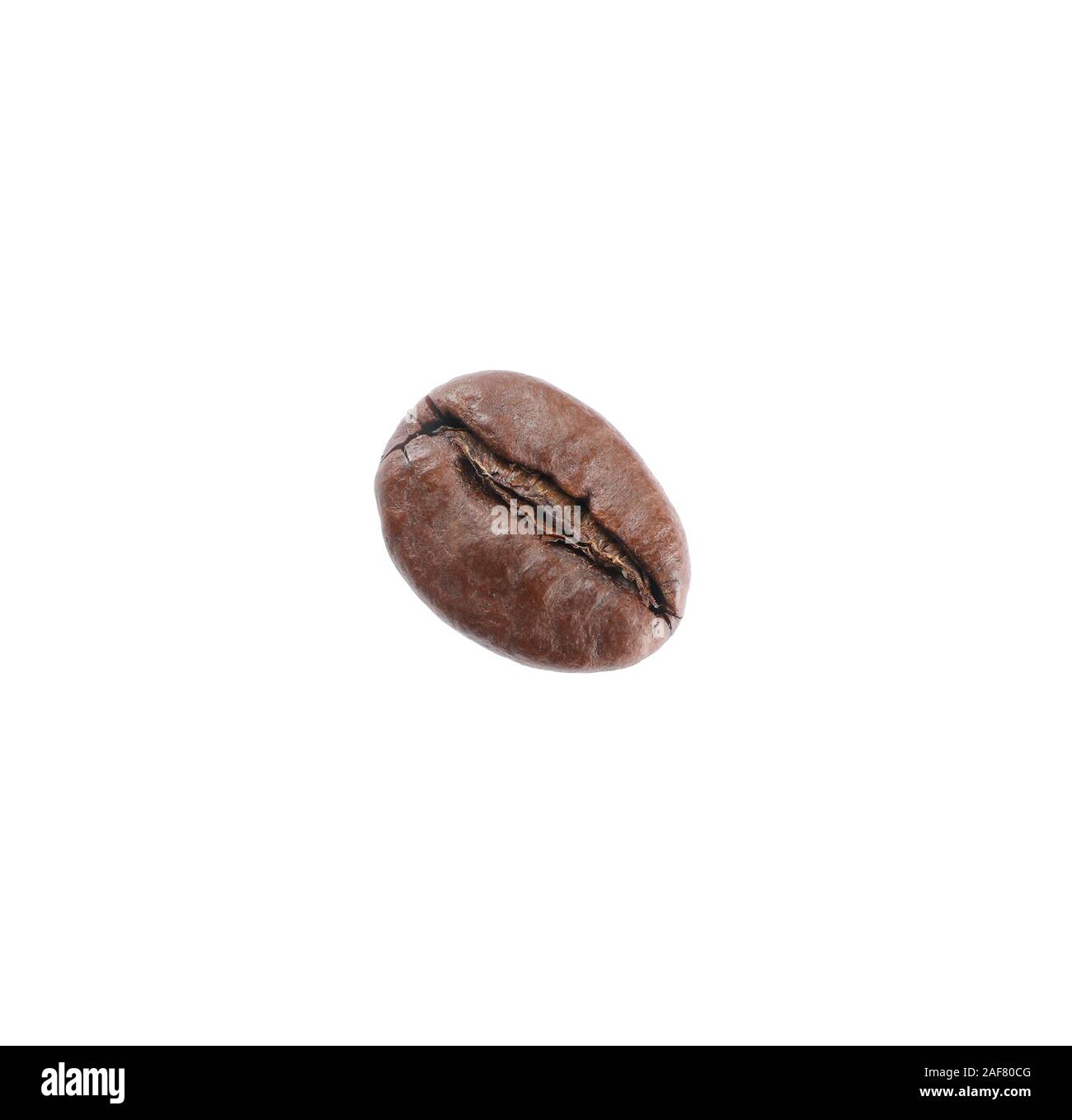 Coffee bean isolated on white background, close up Stock Photo - Alamy
