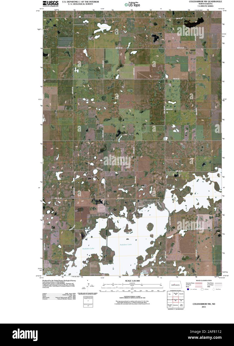 Map of coleharbor hires stock photography and images Alamy