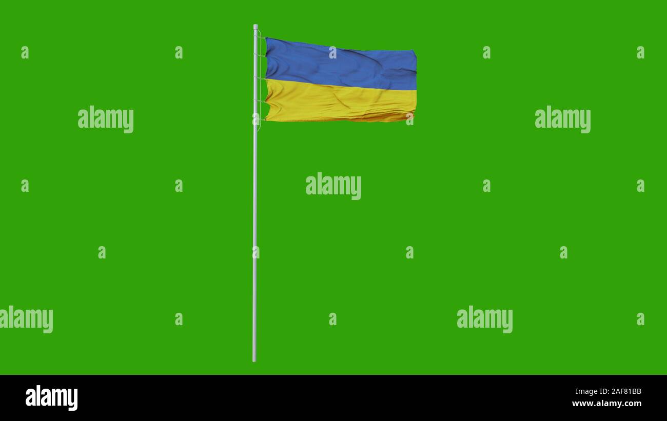 Animation waving 3d ukraine flag hi-res stock photography and images ...