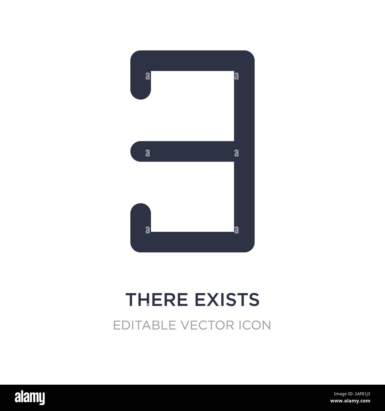 There exists symbol stock vector images alamy