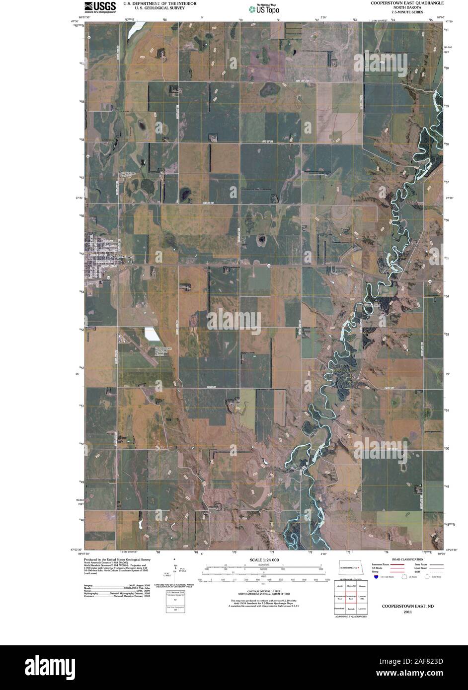 Map of cooperstown hires stock photography and images Alamy