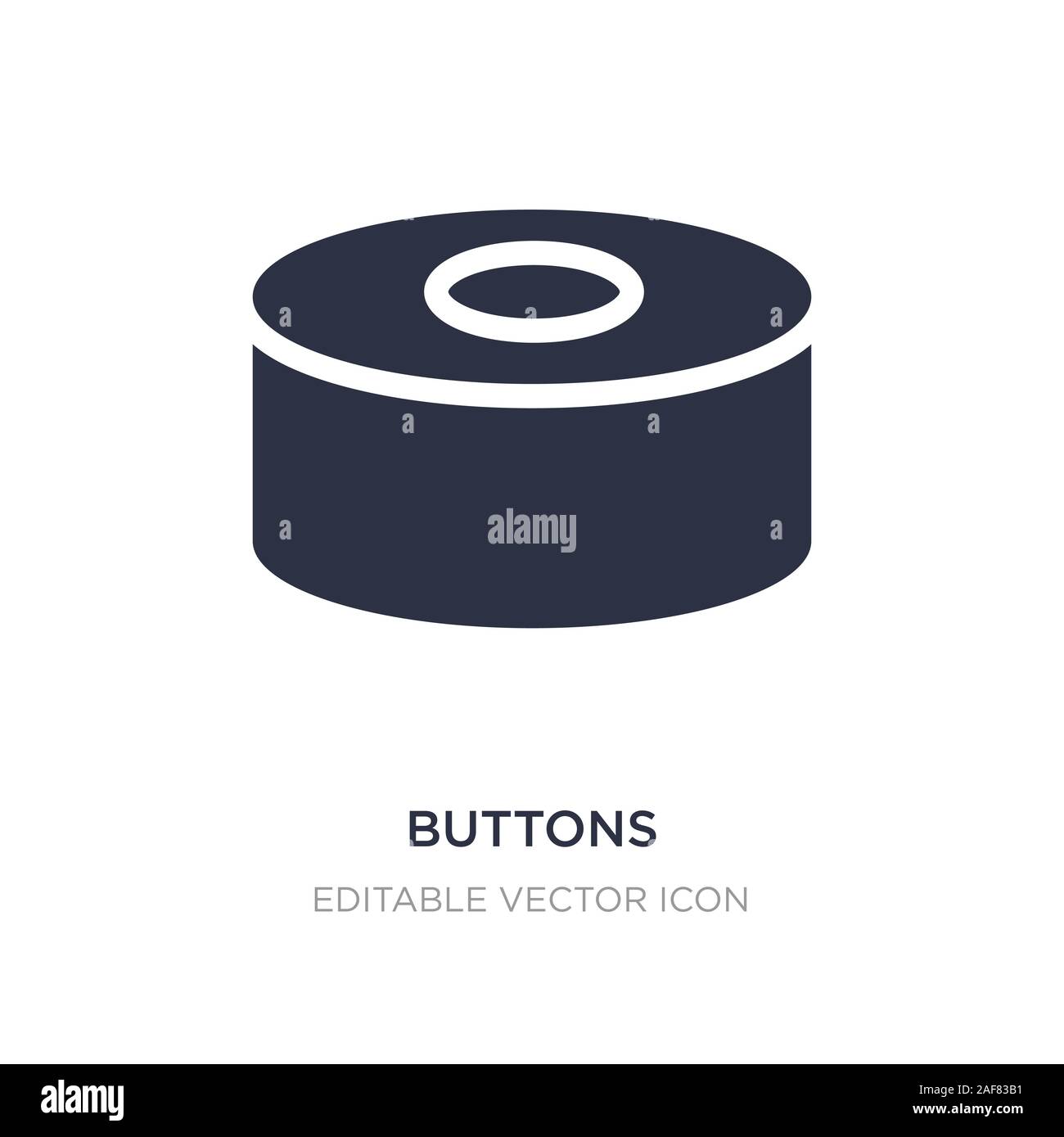 buttons icon on white background. Simple element illustration from ...