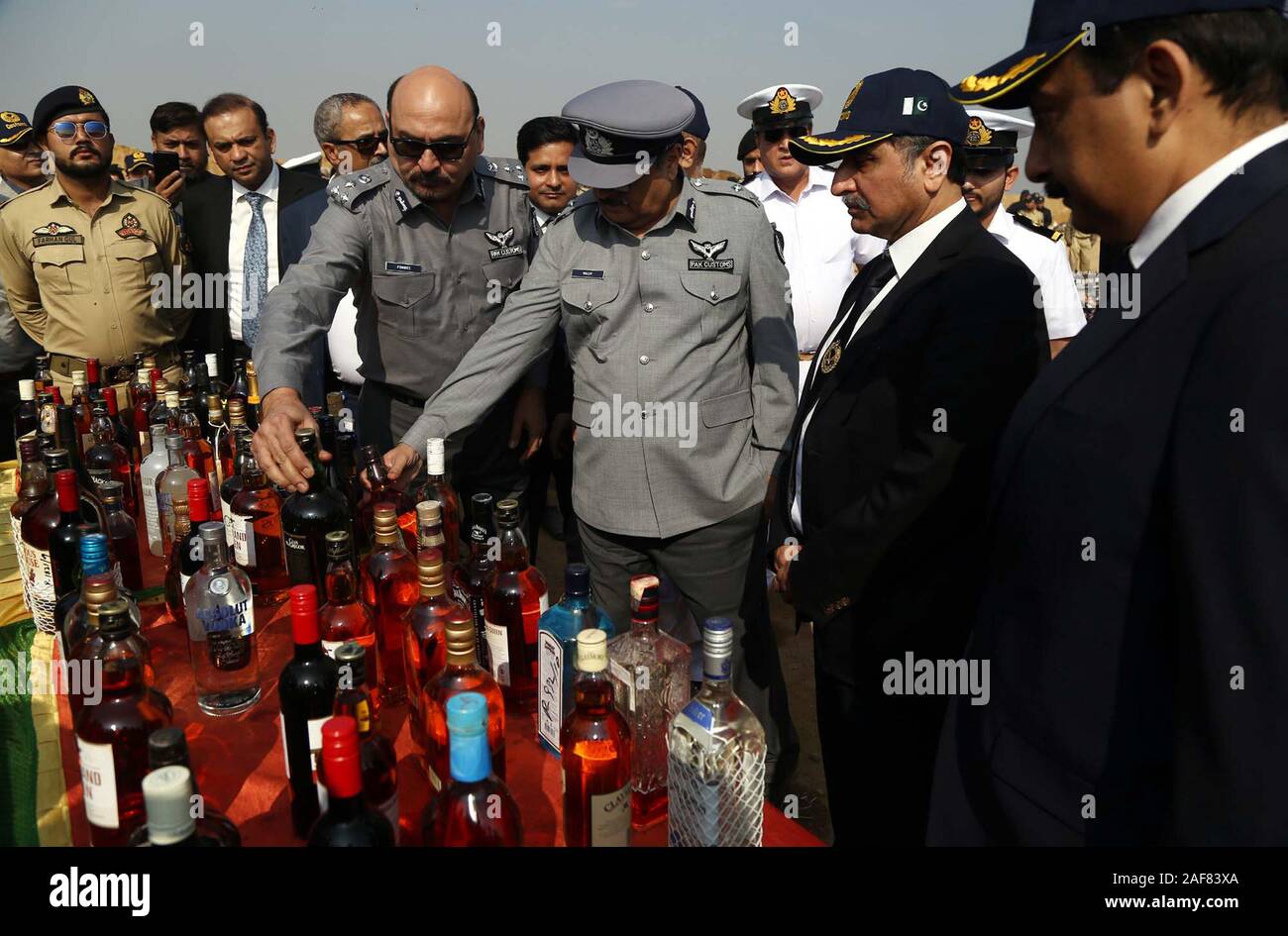 Model Customs Collectorate (MCC), Appraisement East destroying liquor