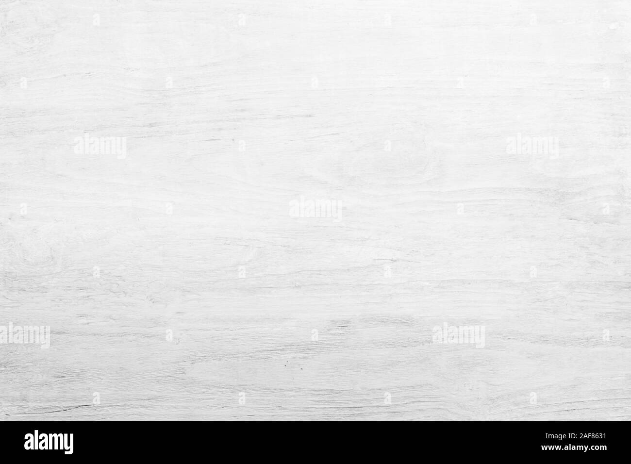 White wood background or texture. Old white wooden table Stock Photo