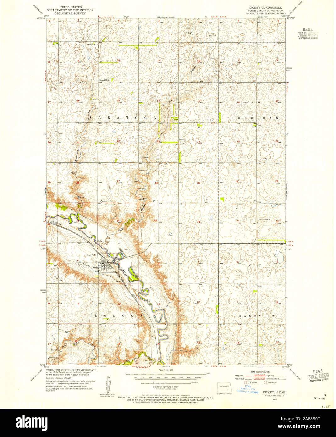 Dickey map hires stock photography and images Alamy