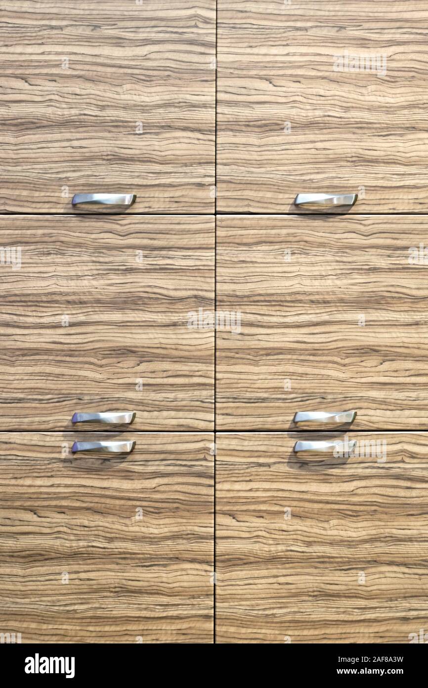 Six Closet Doors Made From Light Wood Stock Photo 336400397 Alamy