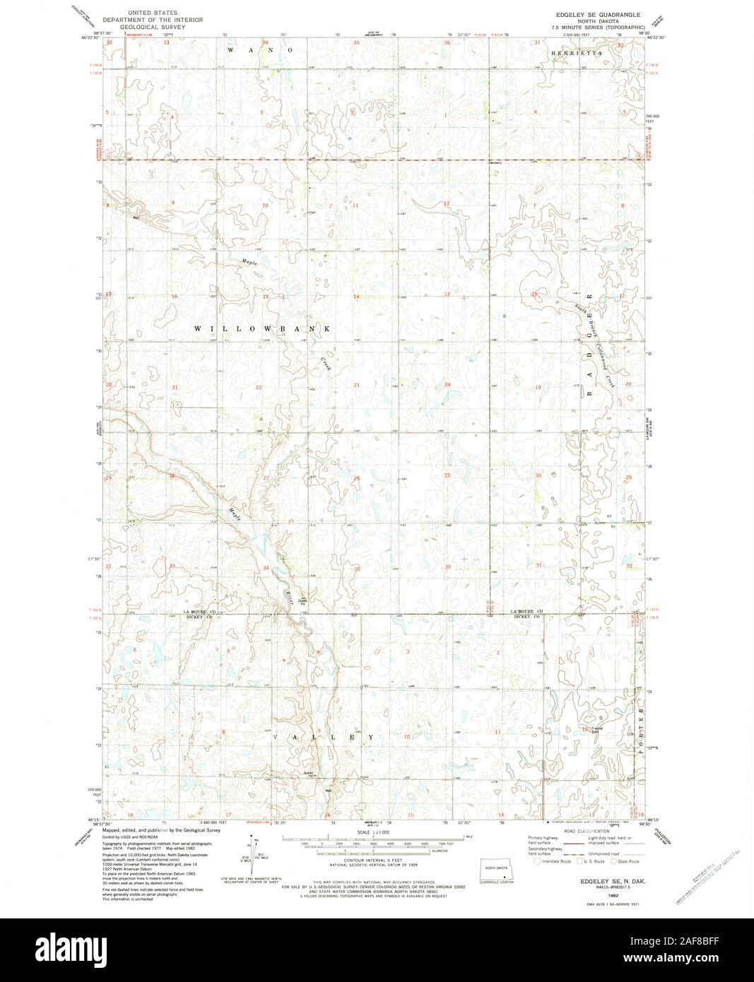 Edgeley north dakota hires stock photography and images Alamy